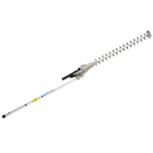 Electric hedge trimmer with colored indicator bands