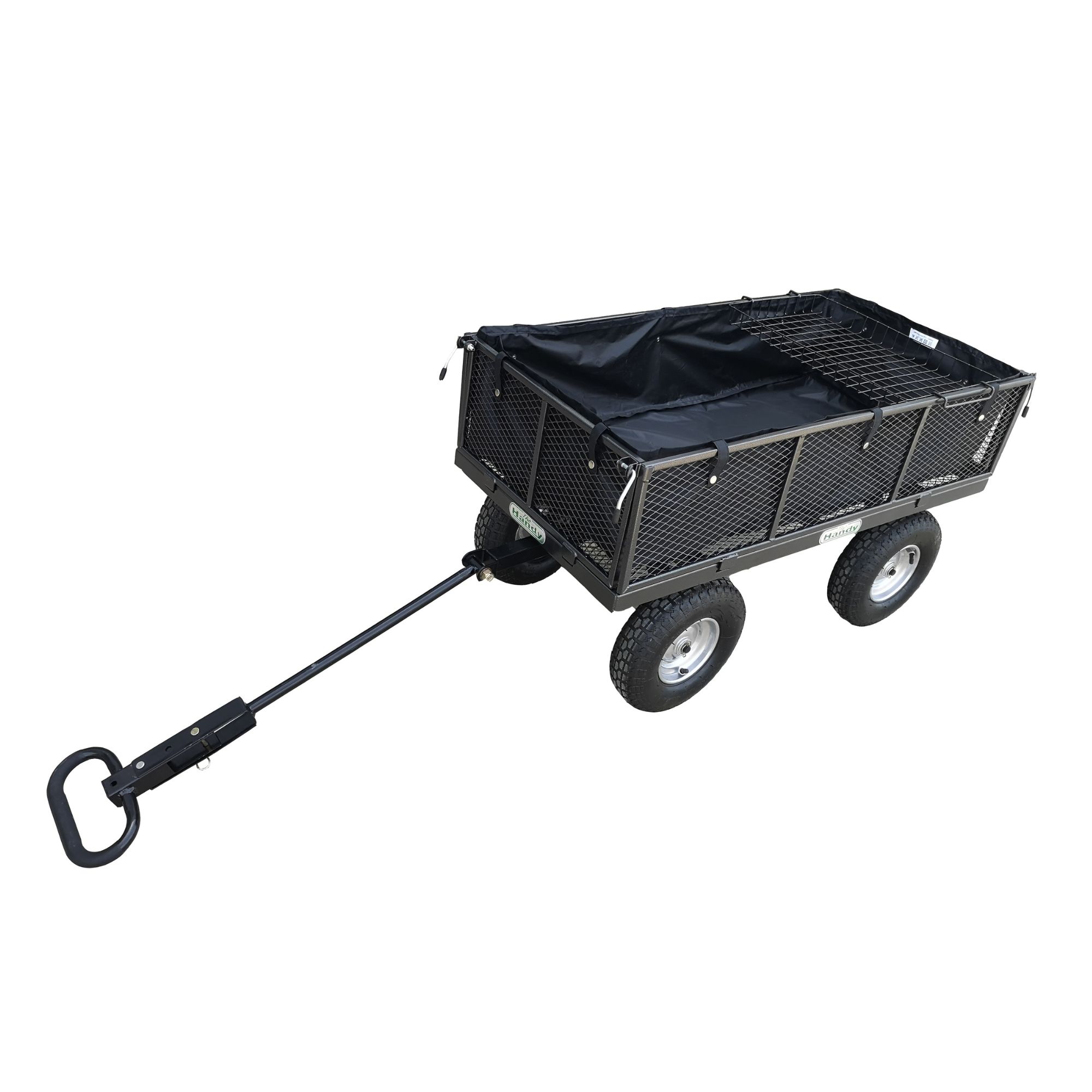 dxvemaitvfr.jpg - Mowers Online Two-wheel garden utility trailer with handle