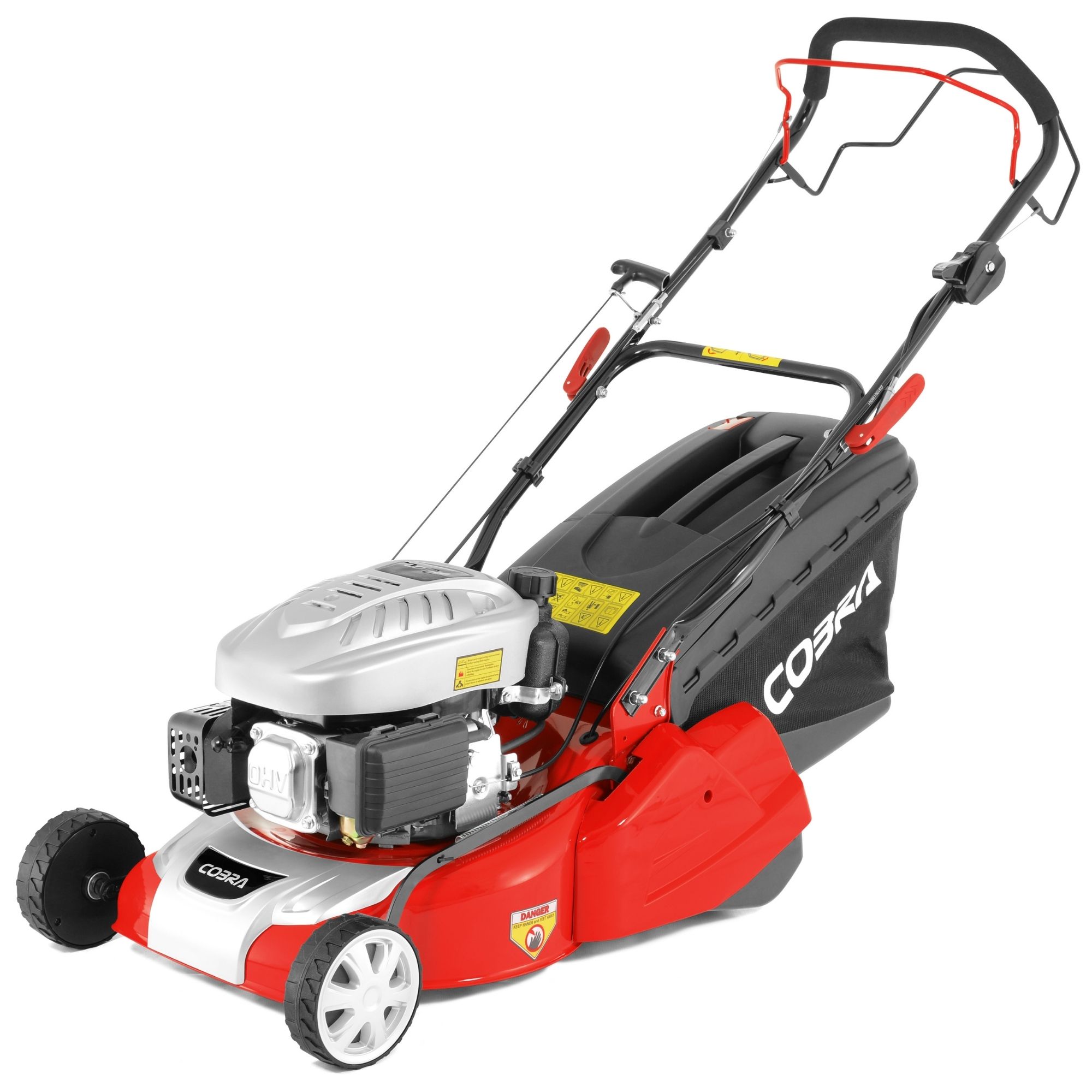e02tk5tndas.jpg - Mowers Online Cordless push lawn mower with red deck