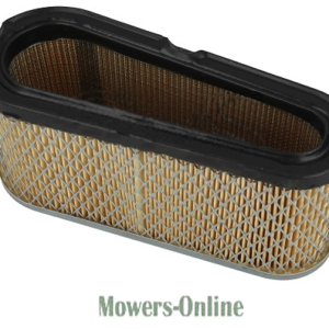 Small engine air filter with pleated paper element