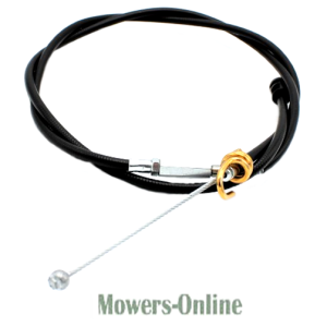 Lawn mower throttle cable assembly