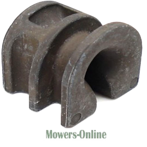 Rubber engine mount bush for lawn mower