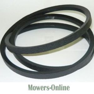Lawn mower drive belts set of three
