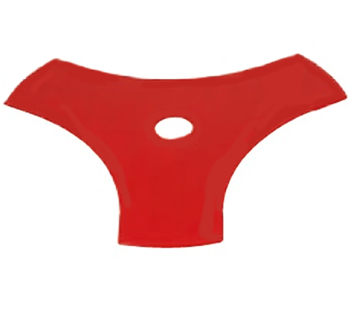 ehb3izgmjsr.png - Mowers Online Red sports bra with oval opening detail
