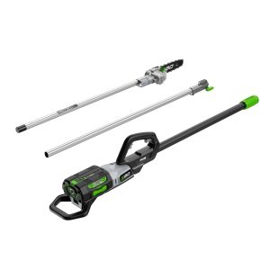Cordless pole saw and hedge trimmer set