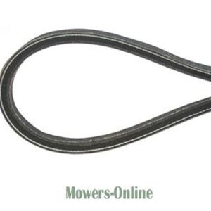 Lawn mower drive belt loop