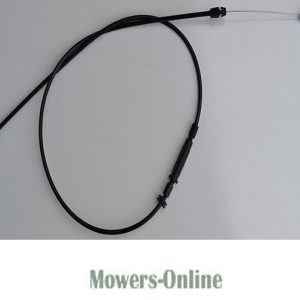 Lawn mower engine control cable assembly