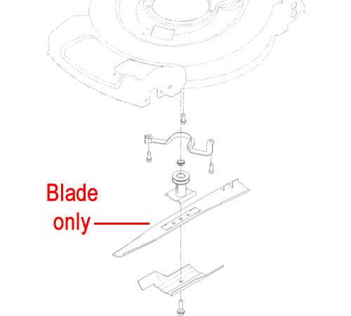 f2b3p0rb5g2.png - Mowers Online Ceiling fan blade replacement part diagram.
