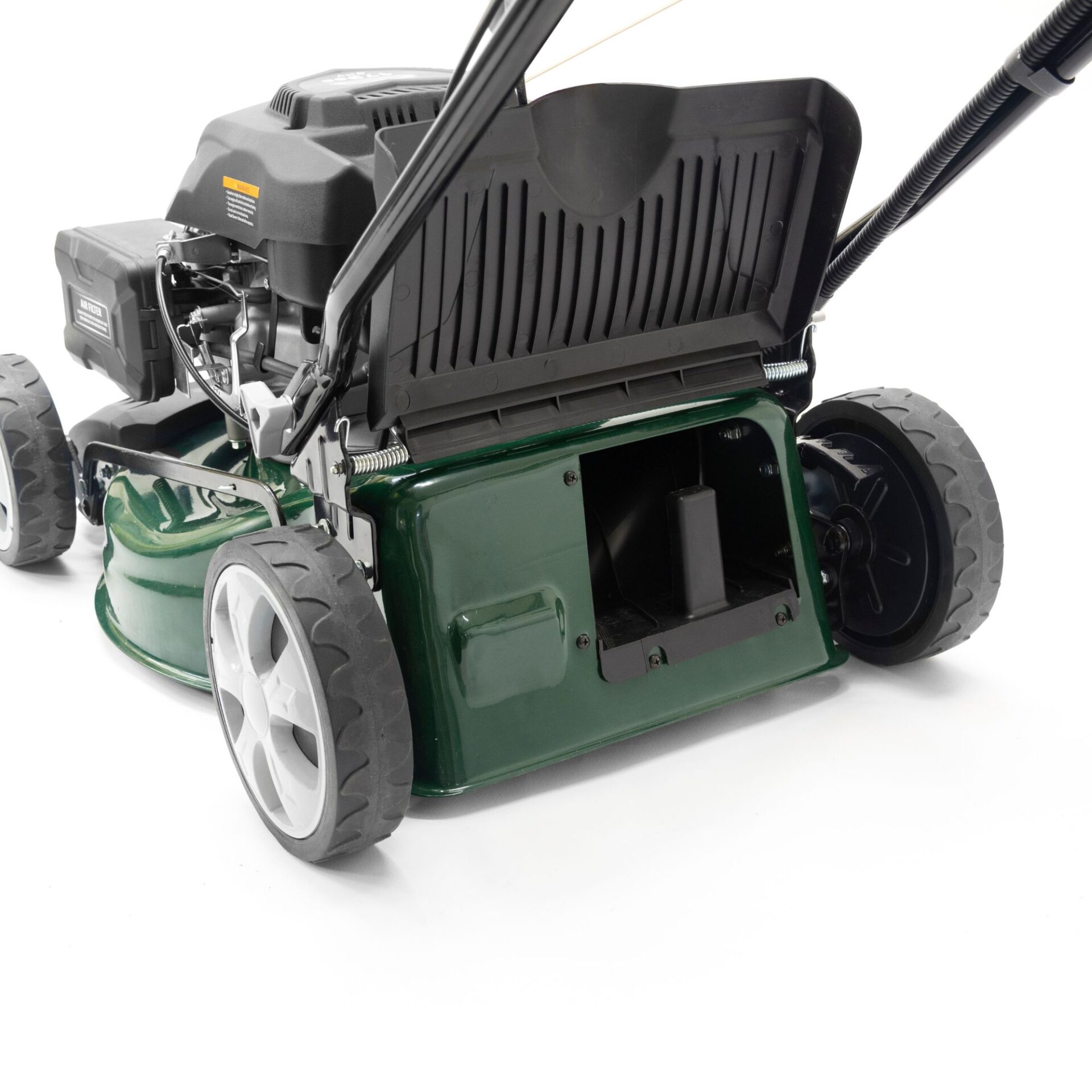 f5hm3fhkaon.jpg - Mowers Online Petrol lawn mower with grass collection box
