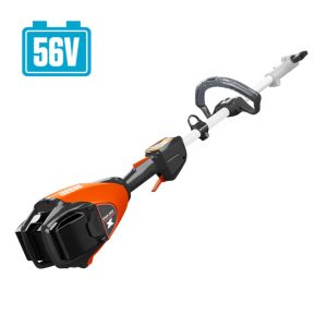 56V cordless pole hedge trimmer with battery