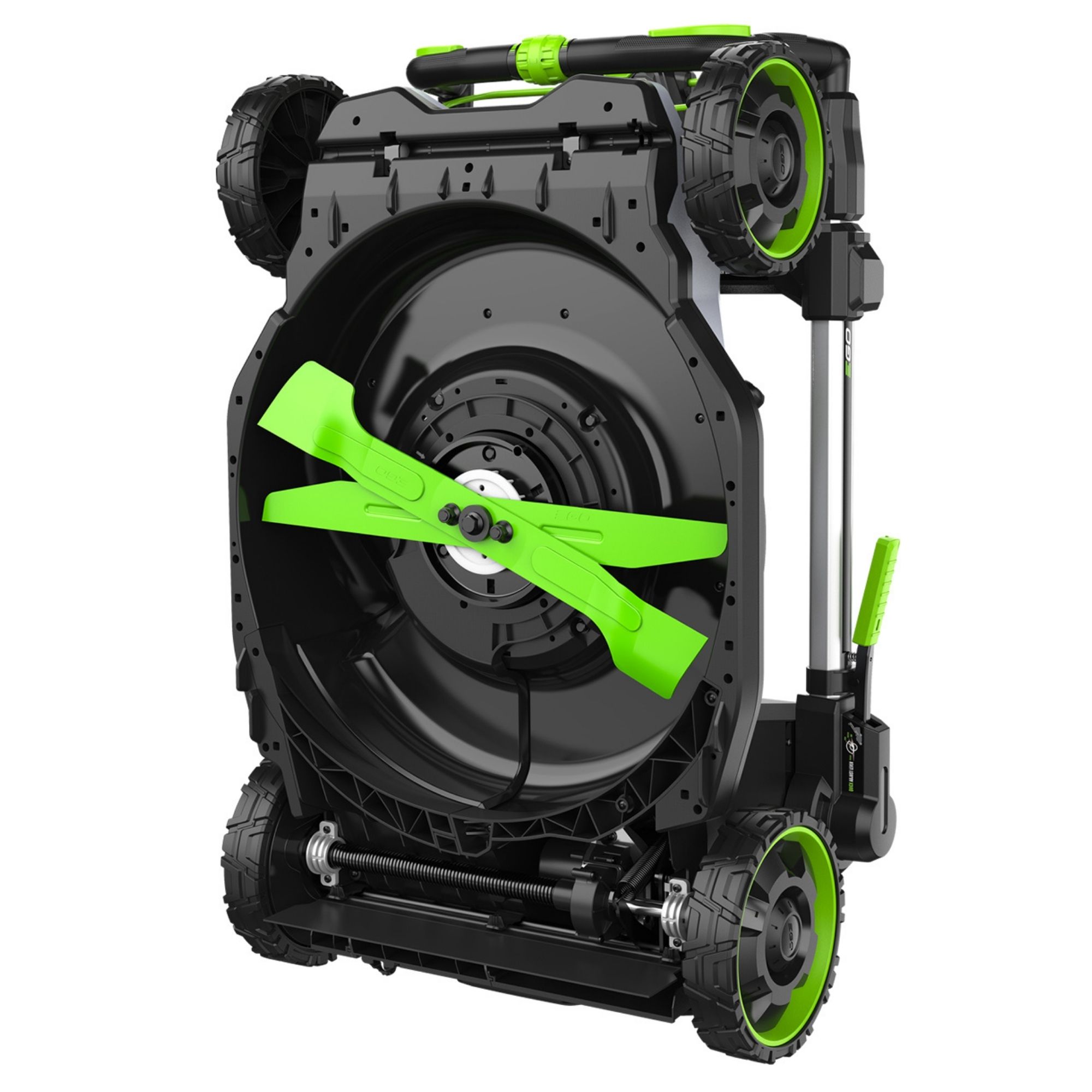 feu3mdz4ivi.jpg - Mowers Online Cordless self-propelled lawn mower with green accents