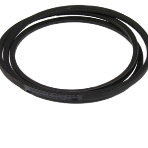 Black rubber drive belt for lawn mower