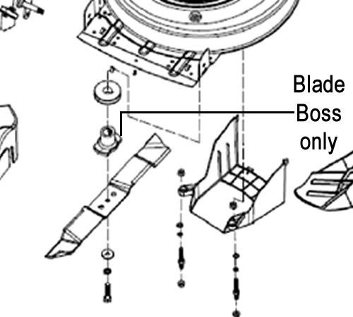 fibrhbakjle.jpg - Mowers Online Lawn mower blade boss assembly diagram