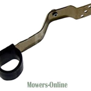 Lawn mower blade brake lever assembly