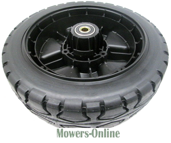 fpxvntuk2xd.png - Mowers Online Pneumatic wheel with black plastic hub and bearing