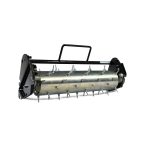 Drum mulcher attachment for rotary mower