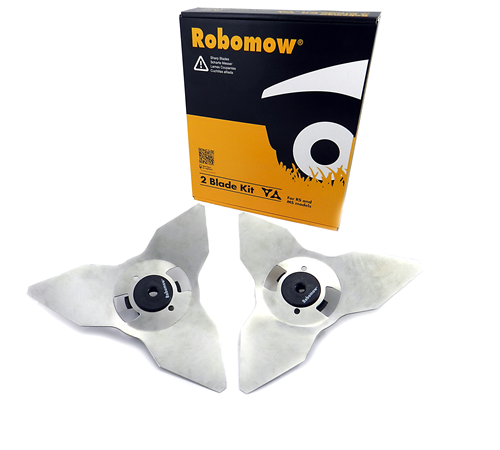 fuu2uc1bbds.png - Mowers Online Robomow blade kit with packaging and blades