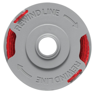 Remind Line trimmer head with red guards