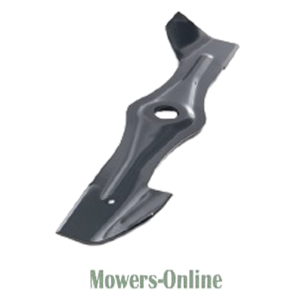Lawn mower blade for rotary mowers