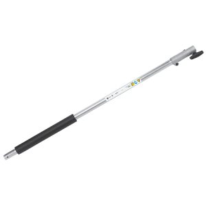 Telescoping pole pruner with cutting head