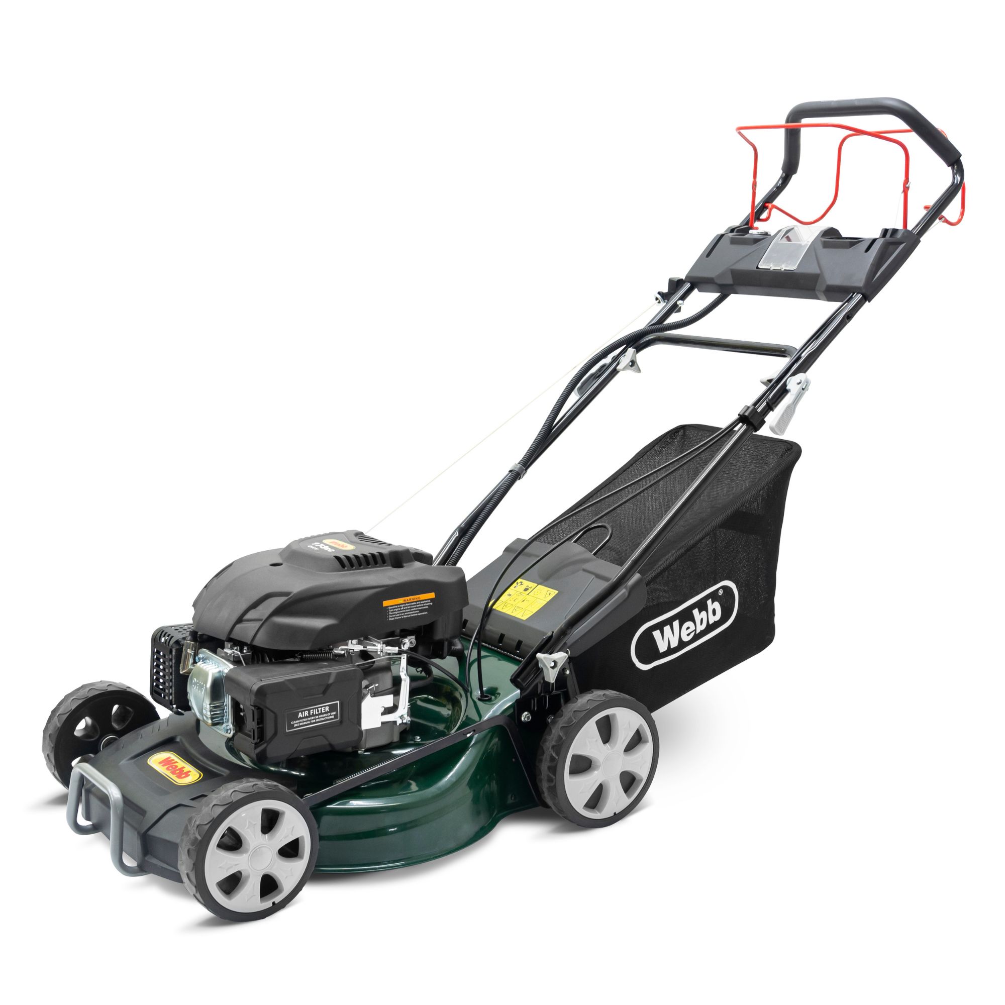 gacizy0fkba.jpg - Mowers Online Wheeled push lawn mower with bag