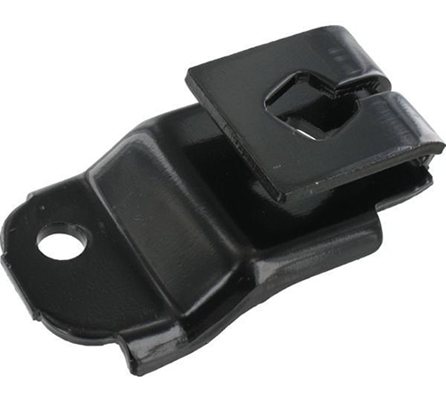 gfyu3j3rani.png - Mowers Online Black plastic engine mount bracket with mounting hole.