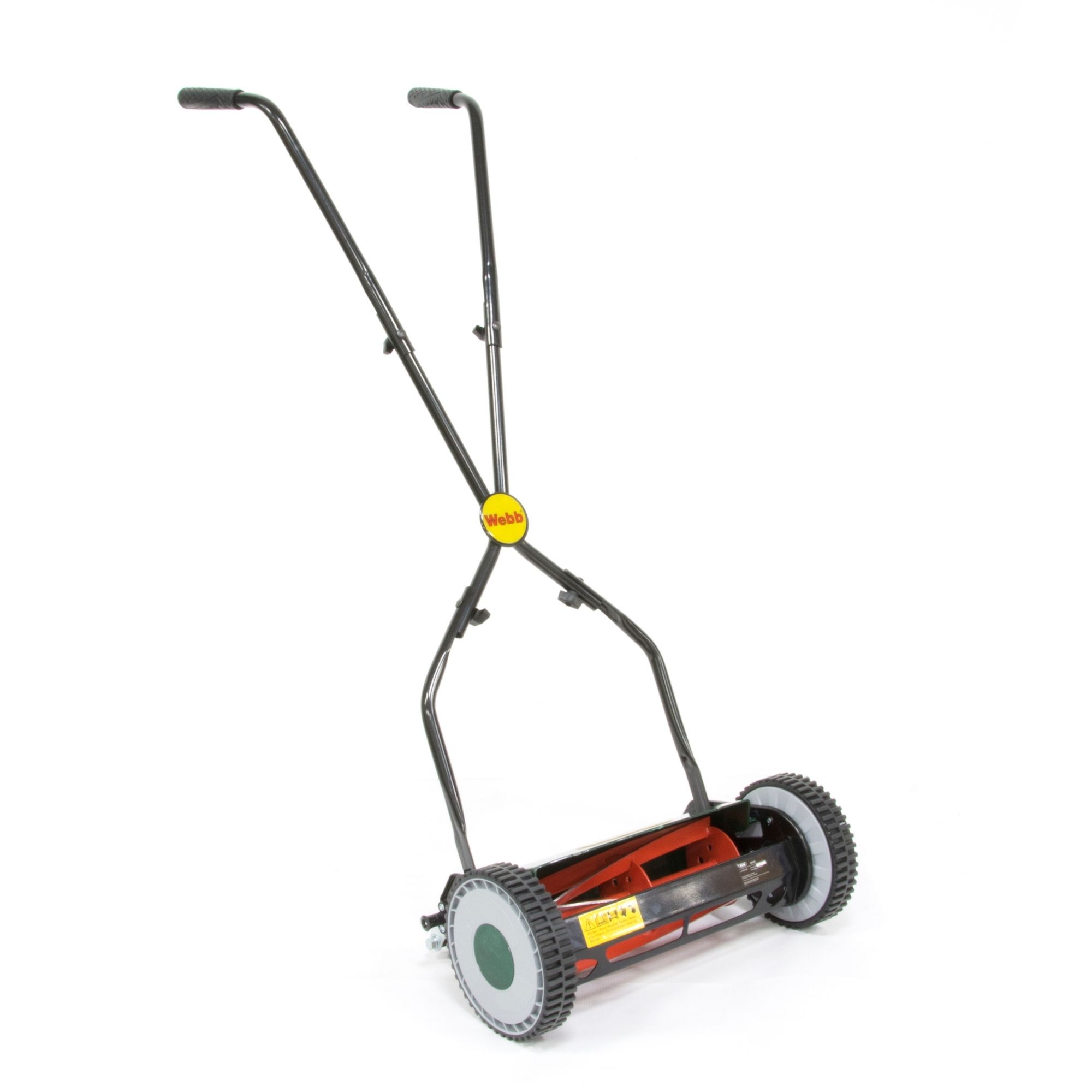 ggvcb5uyfjl.jpg - Mowers Online Manual push reel lawn mower with yellow handle