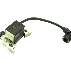 Ignition coil with spark plug wire connector