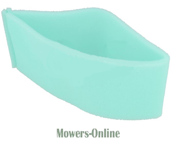 gsflmf2ual2.png - Mowers Online Curved garden waste collection bin