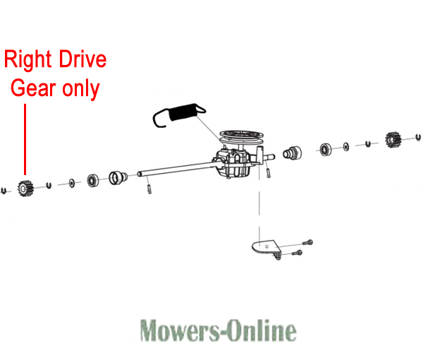 guazt5fadou.png - Mowers Online Right drive gear assembly diagram