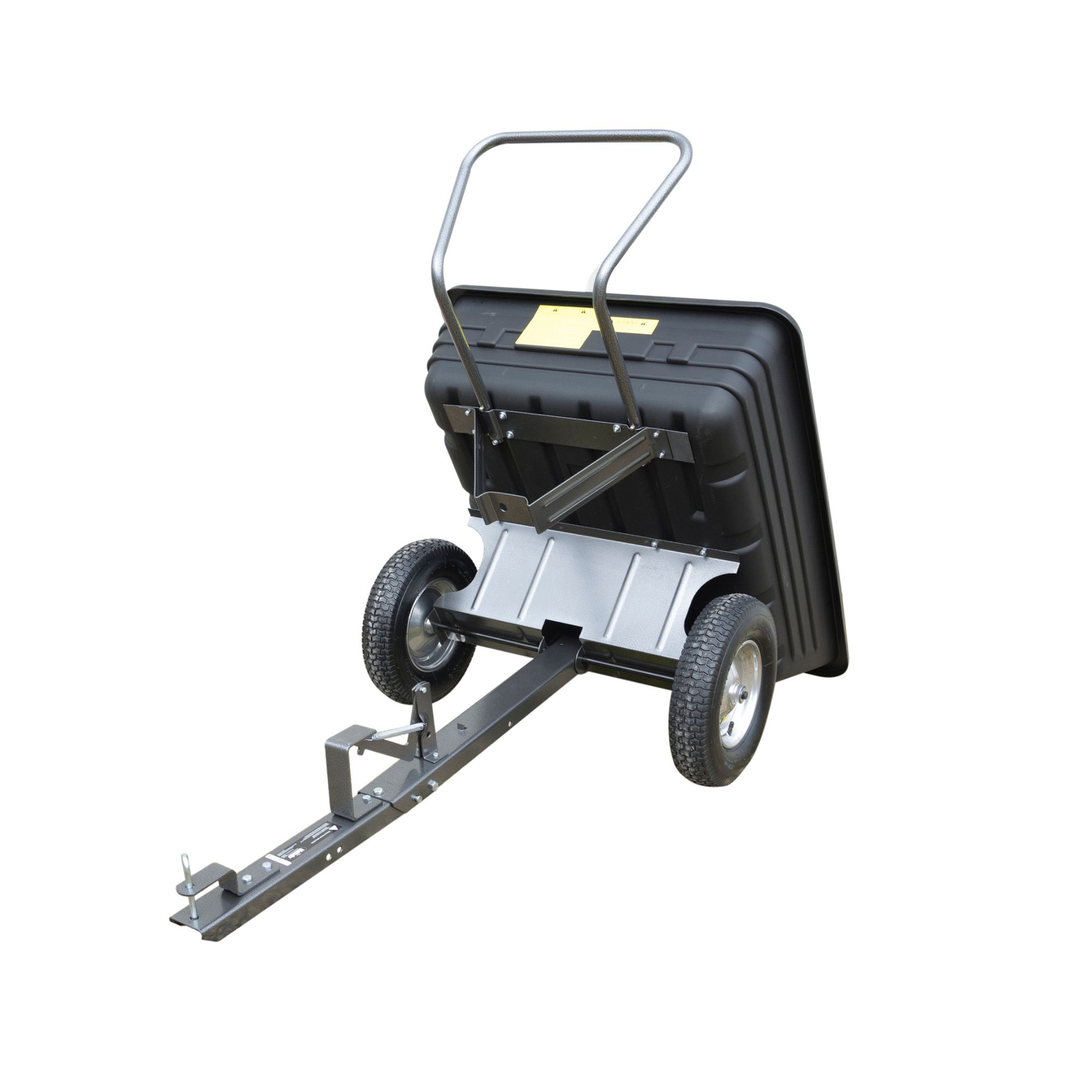 h3sskr5opdu.jpg - Mowers Online Enclosed utility trailer with hitch and wheels