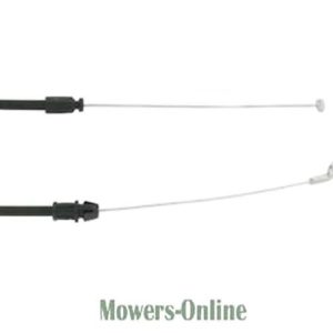 Two throttle control cables with connectors