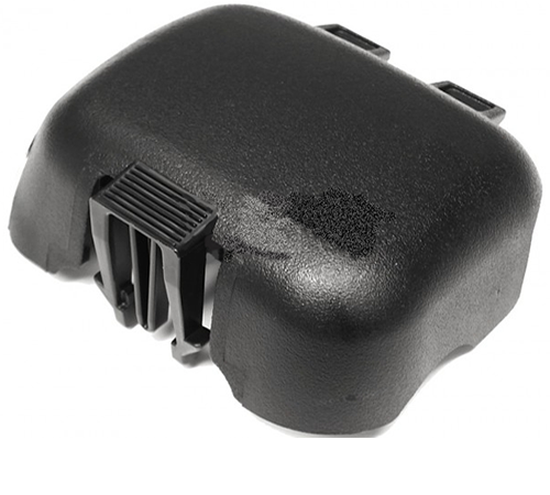 hdit2ps1m4z.png - Mowers Online Black plastic battery cover with slot detail