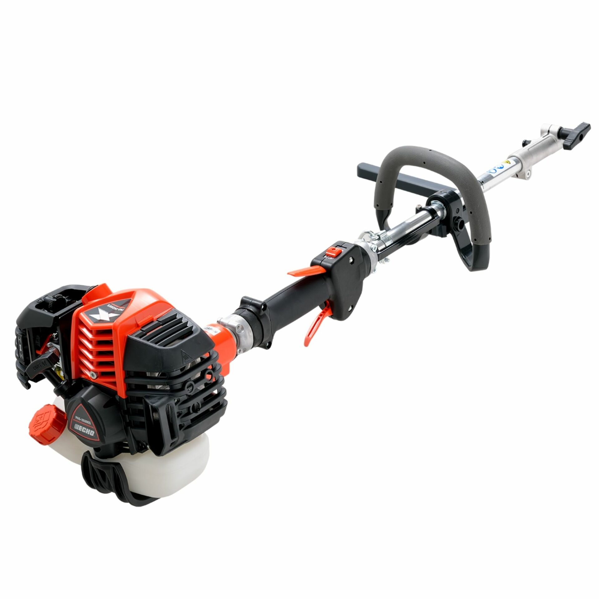 heimgbmon0a.jpg - Mowers Online Gas-powered string trimmer with curved shaft