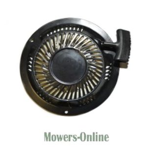 Recoil pull starter assembly for lawn mower