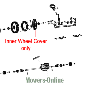 Inner wheel cover assembly diagram