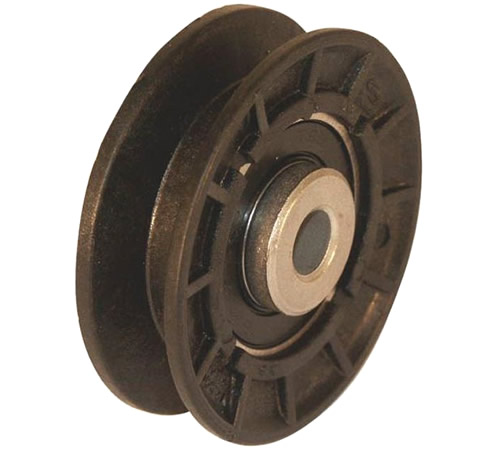 hqheca1l2fn.jpg - Mowers Online Idler pulley with grooved wheel