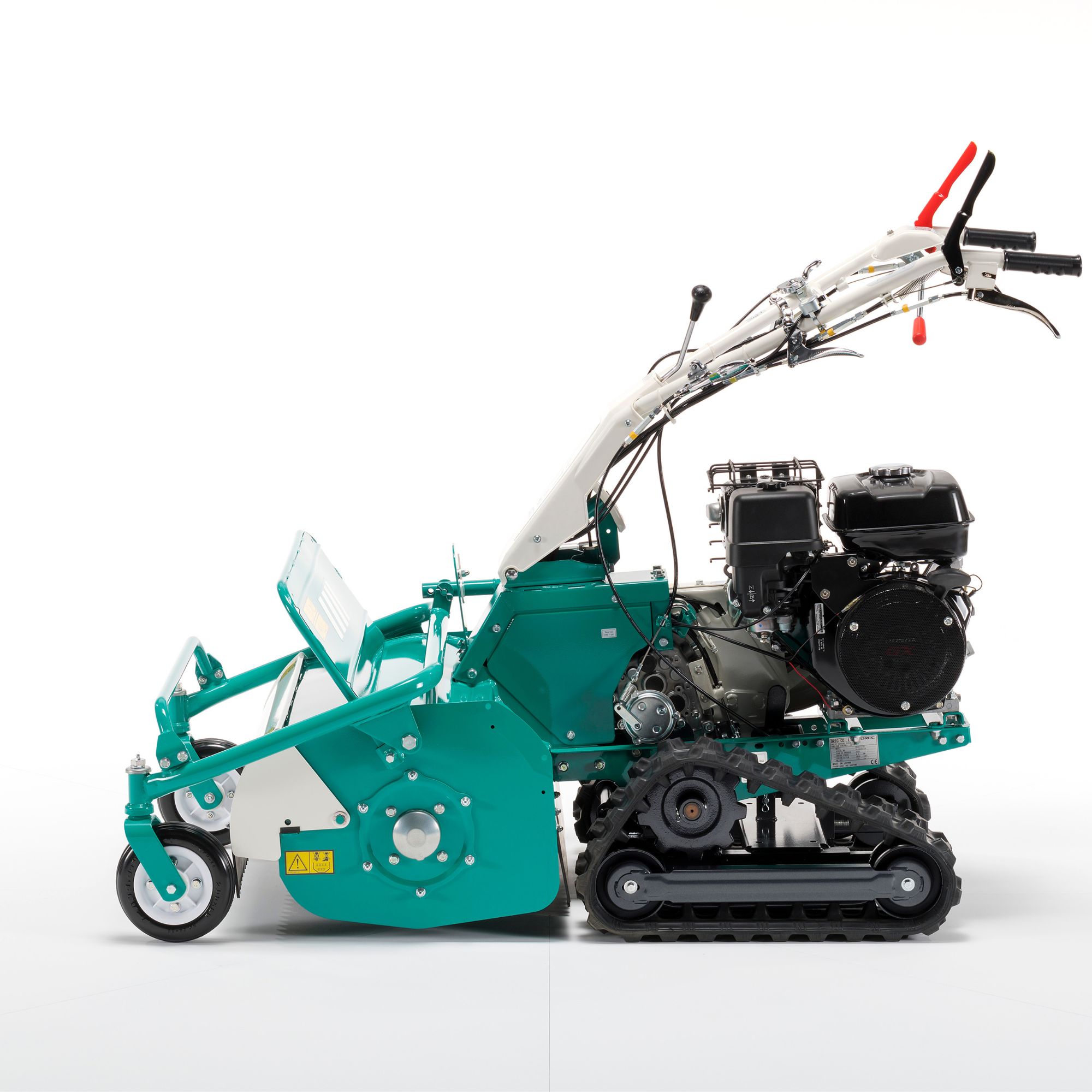 hrvv221gvap.jpg - Mowers Online Tracked wood chipper with gas engine and chute