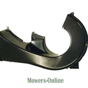 Lawn mower deck baffle or deflector part