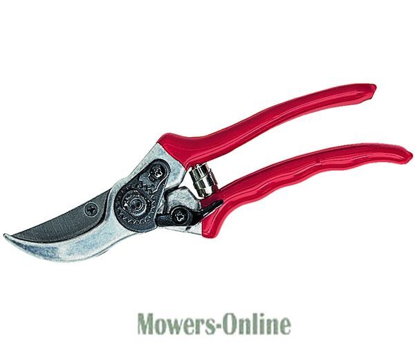 P - Mowers Online Red handled pruning shears with curved blade