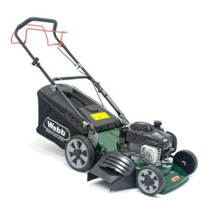 Webb self-propelled petrol lawn mower