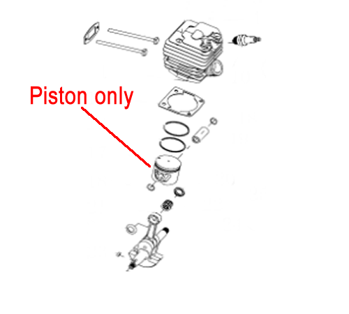 i4edcwl3arj.png - Mowers Online Engine piston assembly diagram with components labeled