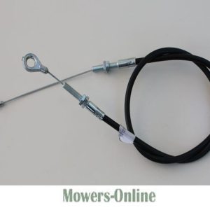 Lawn mower throttle cable assembly