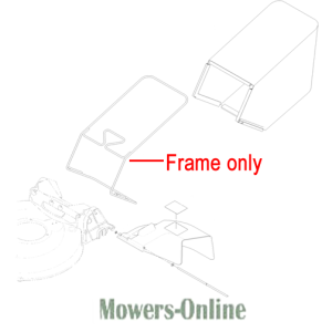 Lawn mower frame assembly diagram