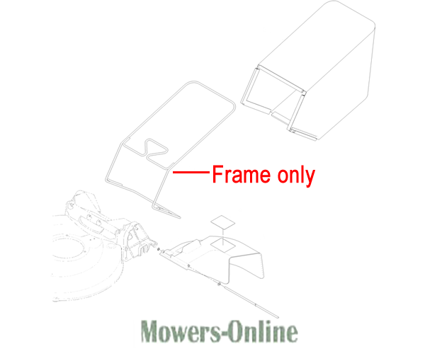 idhogxv4tbz.png - Mowers Online Lawn mower frame assembly diagram