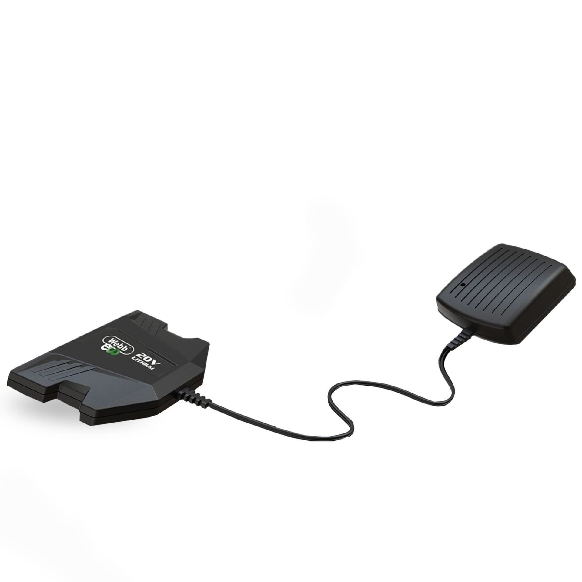 ifl2mzbndxk.jpg - Mowers Online Solar panel charger connected to charging device