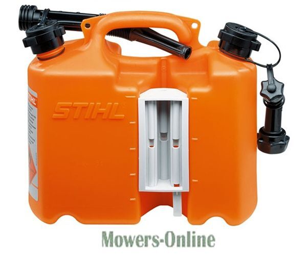 P - Mowers Online STIHL orange fuel can with spout