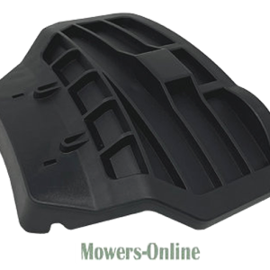 Lawn mower mulching blade deck cover