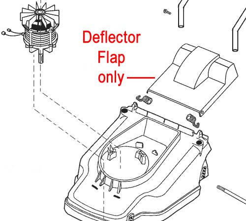 ijko3xt0psh.jpg - Mowers Online Lawn mower deflector flap assembly diagram