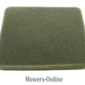 Foam air filter for lawn mower